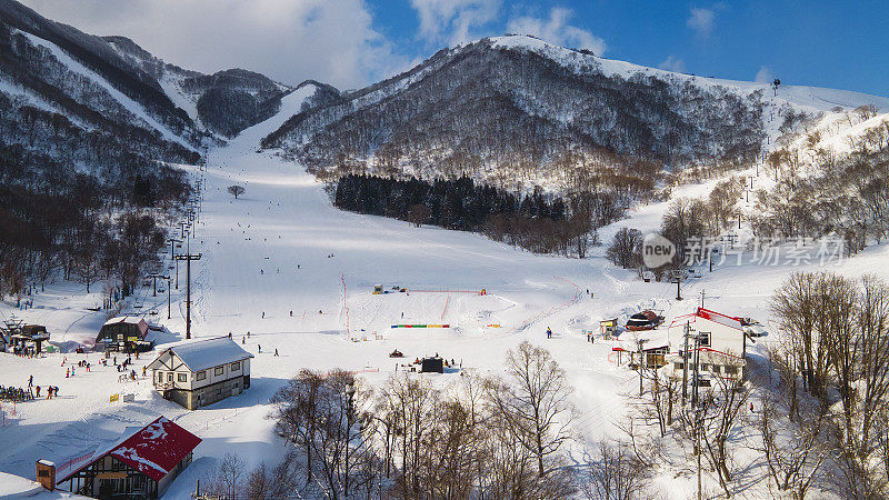 Hakuba Cortina滑雪场/长野，日本